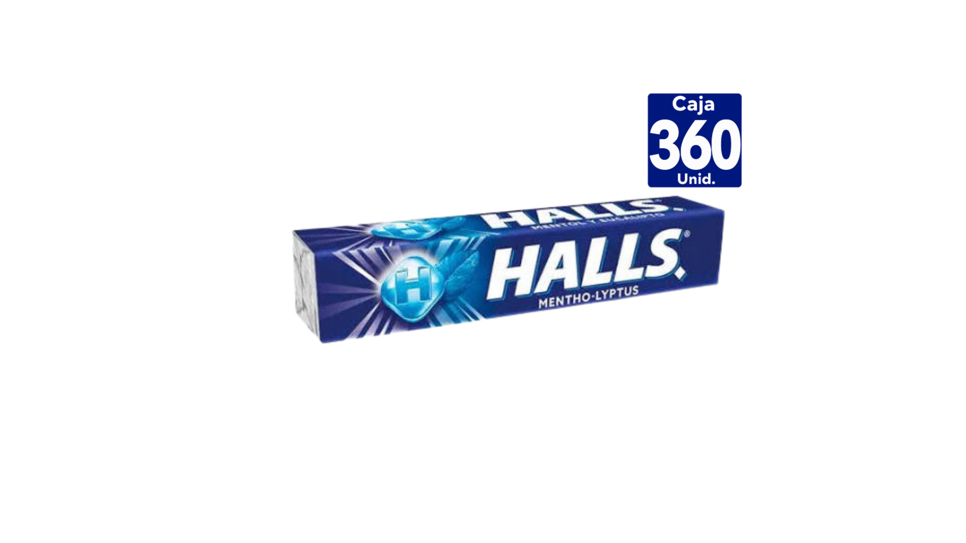 HALLS MENTHO-LYPTUS AZUL 25GRS