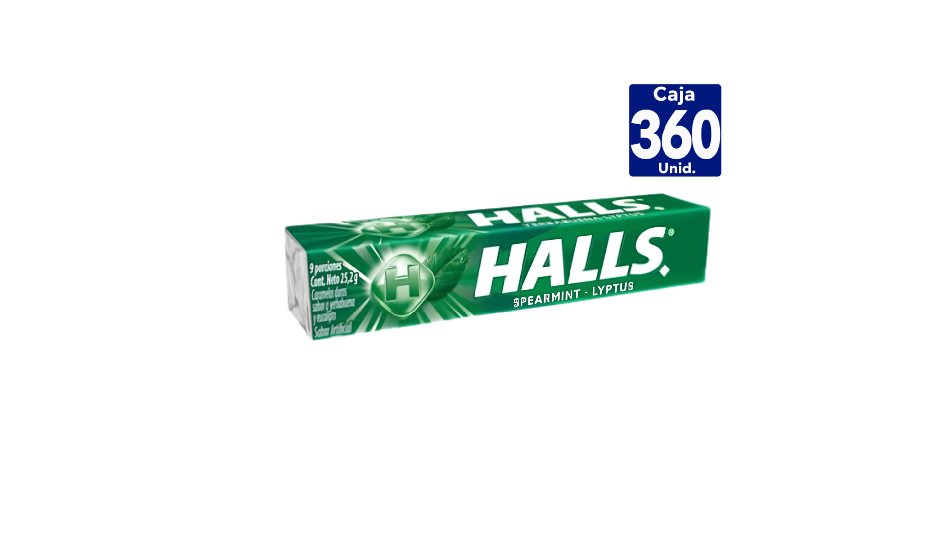 HALLS HIERBA BUENA 12X25 GRS