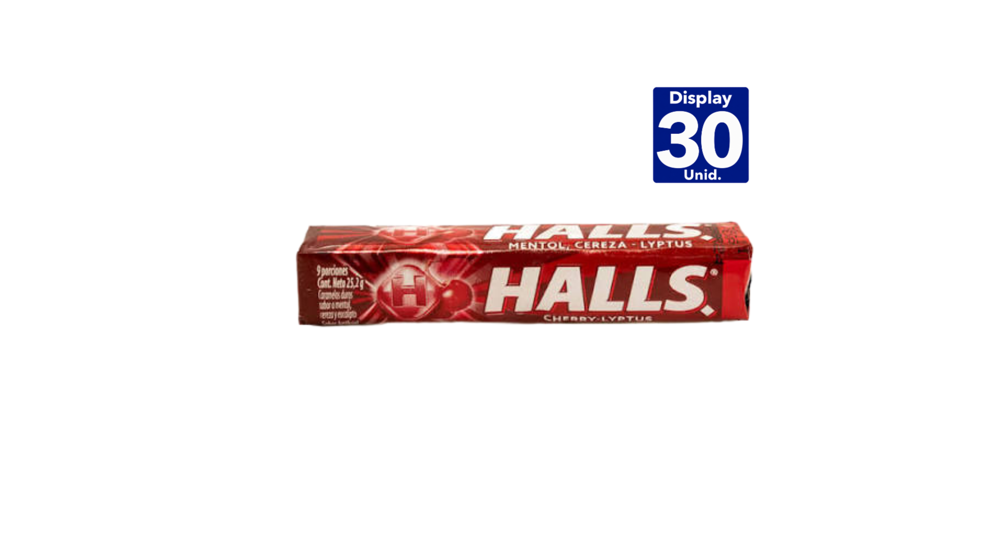 HALLS CHERRY-LYPTUS  12X28 GRS
