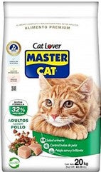 MASTERCAT POLLO CARNE LECHE 20 KILOS