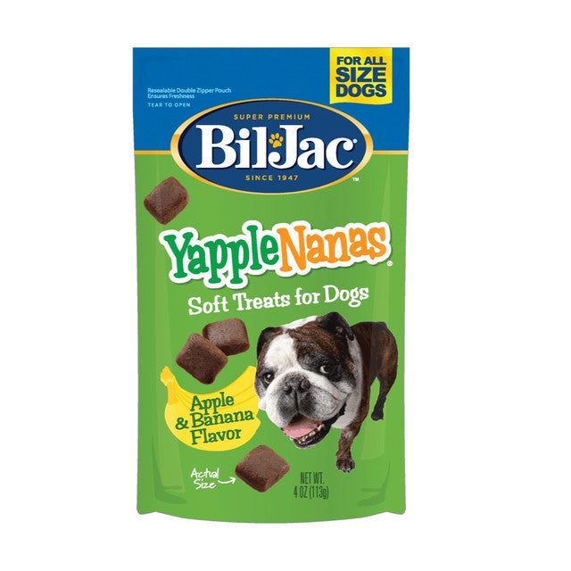 BIL-JAC TREATS YAPPLE NANAS 10X 113GRS