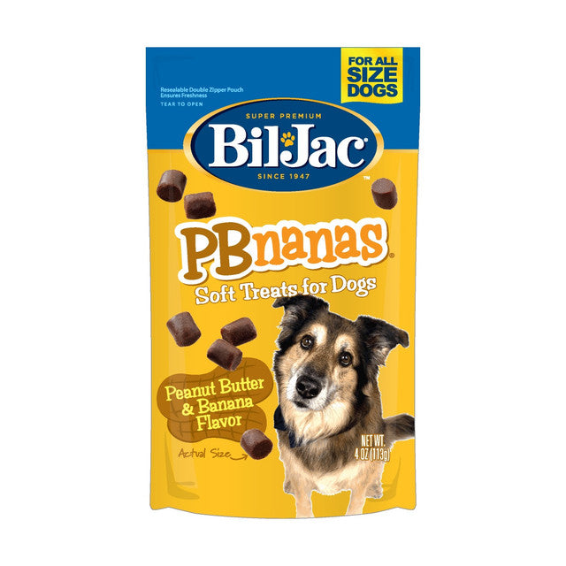 BIL-JAC TREATS PB- NANAS 10X113GRS