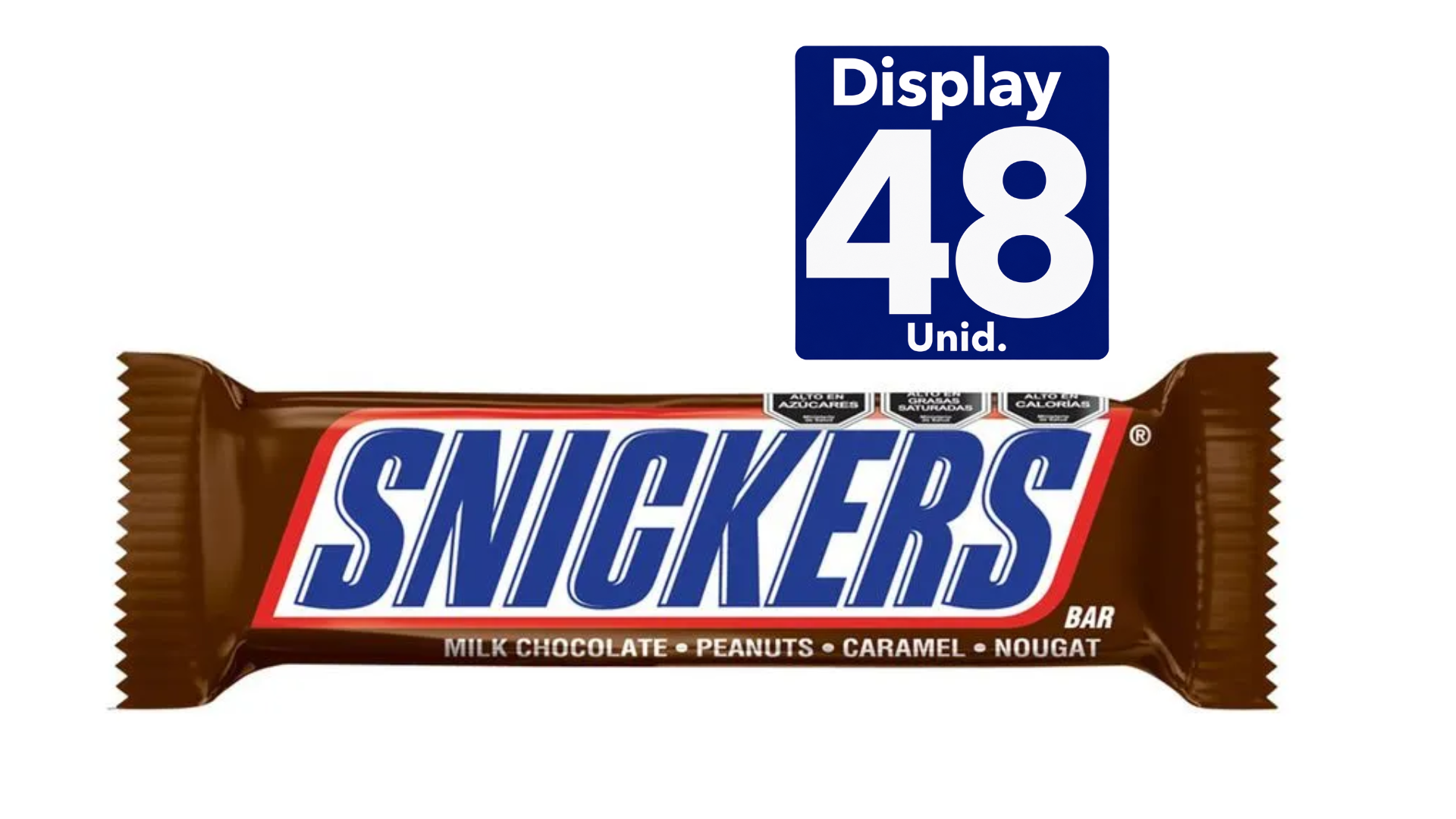 SNICKERS SINGLE USA 48X53GRS (42431)