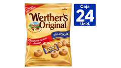 CARAMELO DURO WERTHER`S BOLSA SIN AZÚCAR 70GR