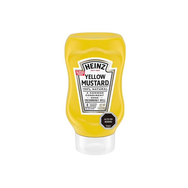 H.YELLOW MUSTARD 12X226 GR  (8OZ)