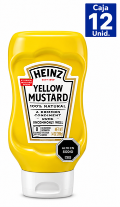 MOSTAZA HEINZ SQUEEZE  226 GR