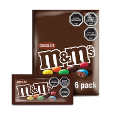 M&M MILK CHOC 6-PACK 54X288GR