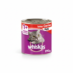 WHISKAS LATA CARNE PATE 24 X 290GR