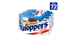 OBLEA KNOPPERS CHOCOLATE/AVELLANA/LECHE TRIPACK (3X25GR)