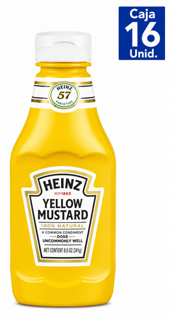 MOSTAZA HEINZ BOTELLA 361 GR