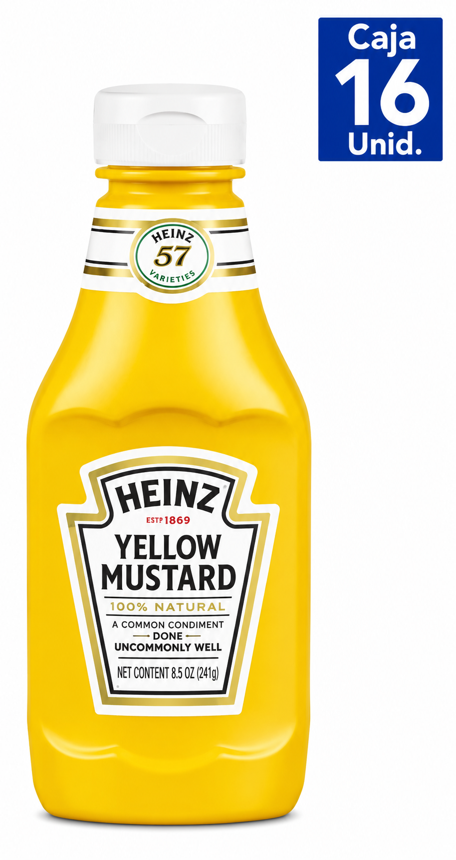 MOSTAZA HEINZ BOTELLA 361 GR