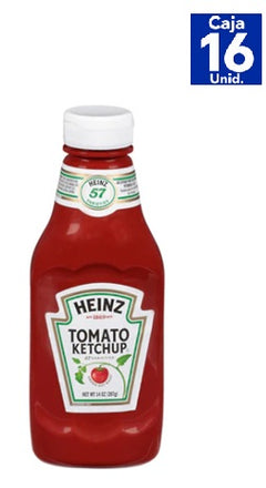 KETCHUP HEINZ BOTELLA PLAST. 397 GR