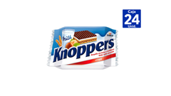 OBLEA KNOPPERS CHOCOLATE/AVELLANA/LECHE UNITARIO 25GR