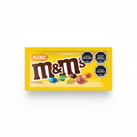 M&M PEANUT SINGLES 48X48GR.(1232)