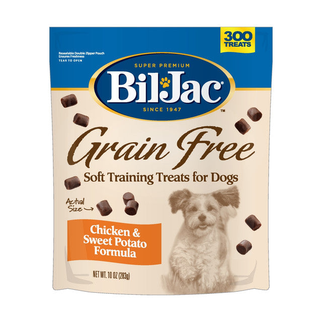 BIL-JAC GRAINFREE TREAT DOG  10OZ (283GR