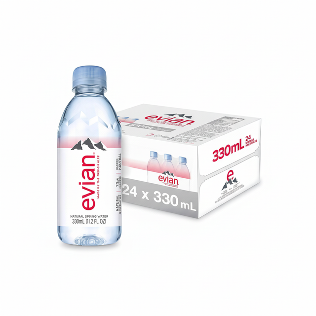 EVIAN 330ML PRESTIGE 1X24X330ML