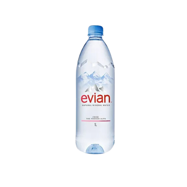 EVIAN 1,0 LTS.L 1X12X1000ML PET