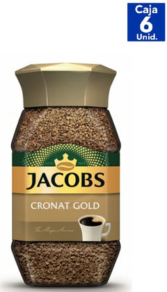 CAFÉ LIOFILIZADO JACOBS CRONAT TARRO VIDRIO 200 GR