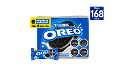 GALLETA OREO REGULAR 6PACK 216GR (Unid 36GR)