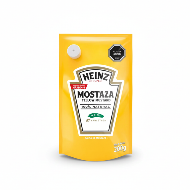 MOSTAZA DP HEINZ 24 X 200GR (CH)