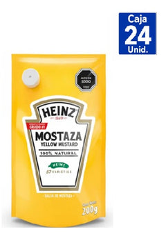 MOSTAZA HEINZ Doy Pack 200 GR