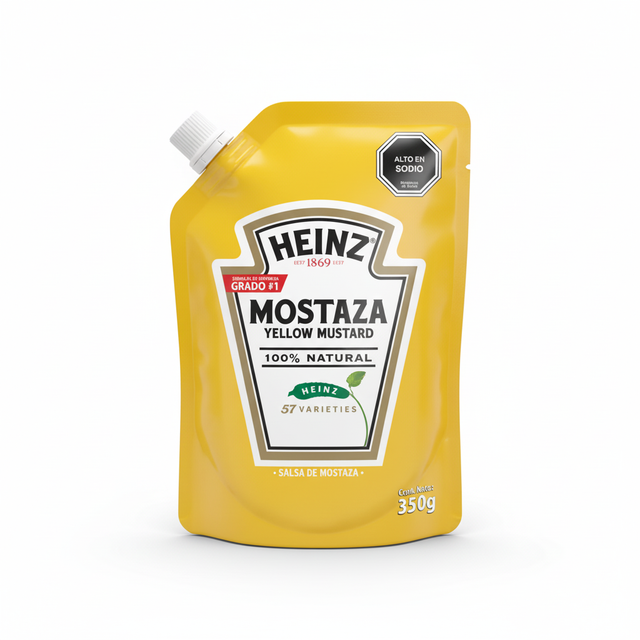 MOSTAZA DP HEINZ 12X 350GR (CH)