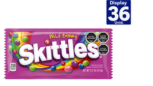SKITTLES WILD BERRY SINGLE  36X62GR