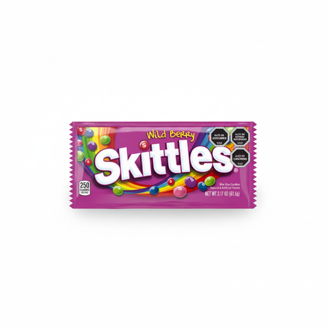 SKITTLES WILD BERRY SINGLE  36X62GR