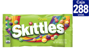 SKITTLES SOURS SINGLES 24X51GR