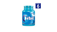 ORBIT GOMA DE MASCAR BOTELLA MENTA 46UNI
