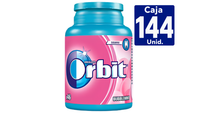 ORBIT GOMA DE MASCAR BOTELLA BUBBLEMINT 46 UNI