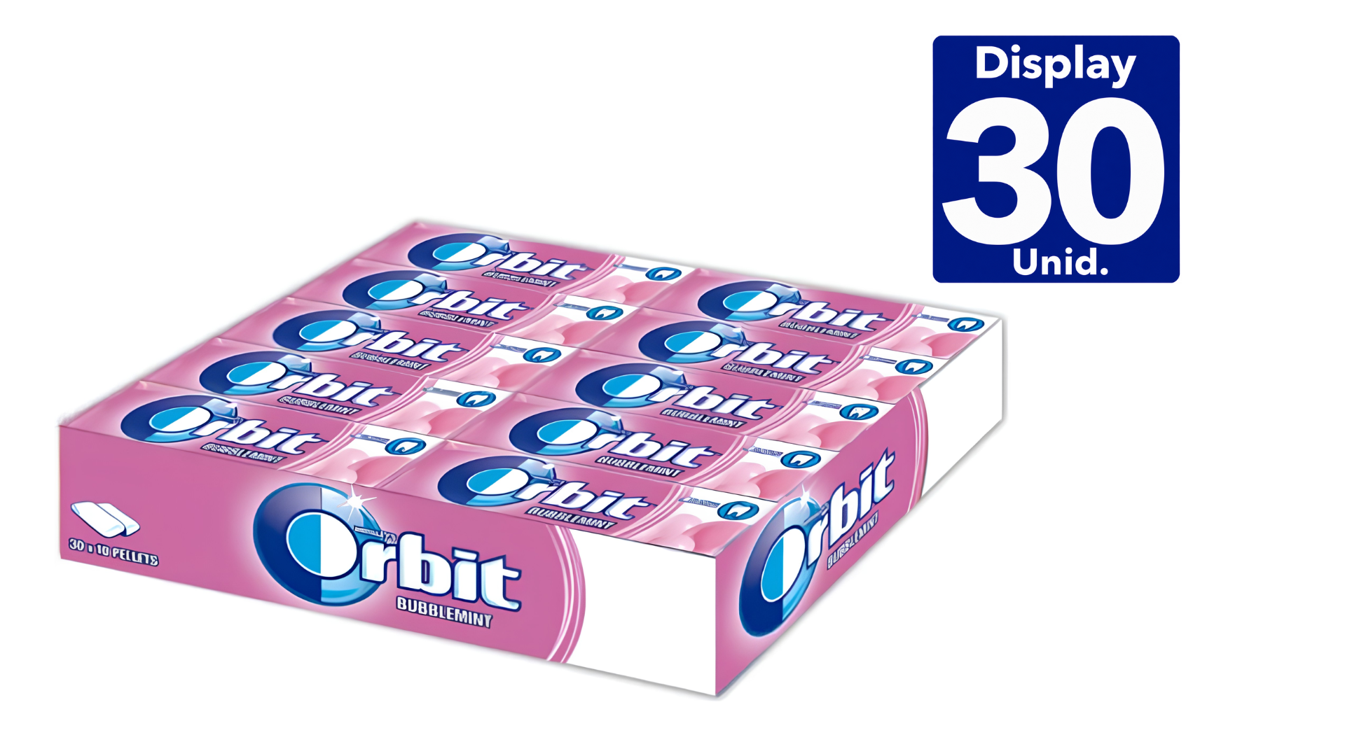 ORBIT BUBBLEMINT 30 UNI.