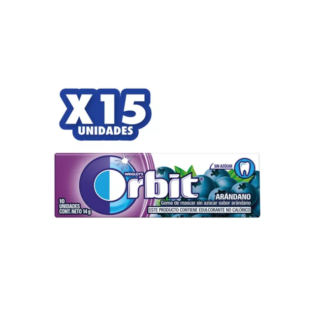 ORBIT ARANDANO 15 UNI.