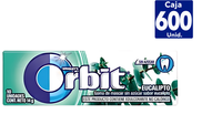 ORBIT GOMA DE MASCAR EUCALIPTUS 15 UNI.