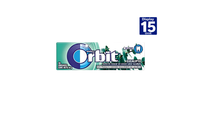 ORBIT GOMA DE MASCAR EUCALIPTUS 15 UNI.