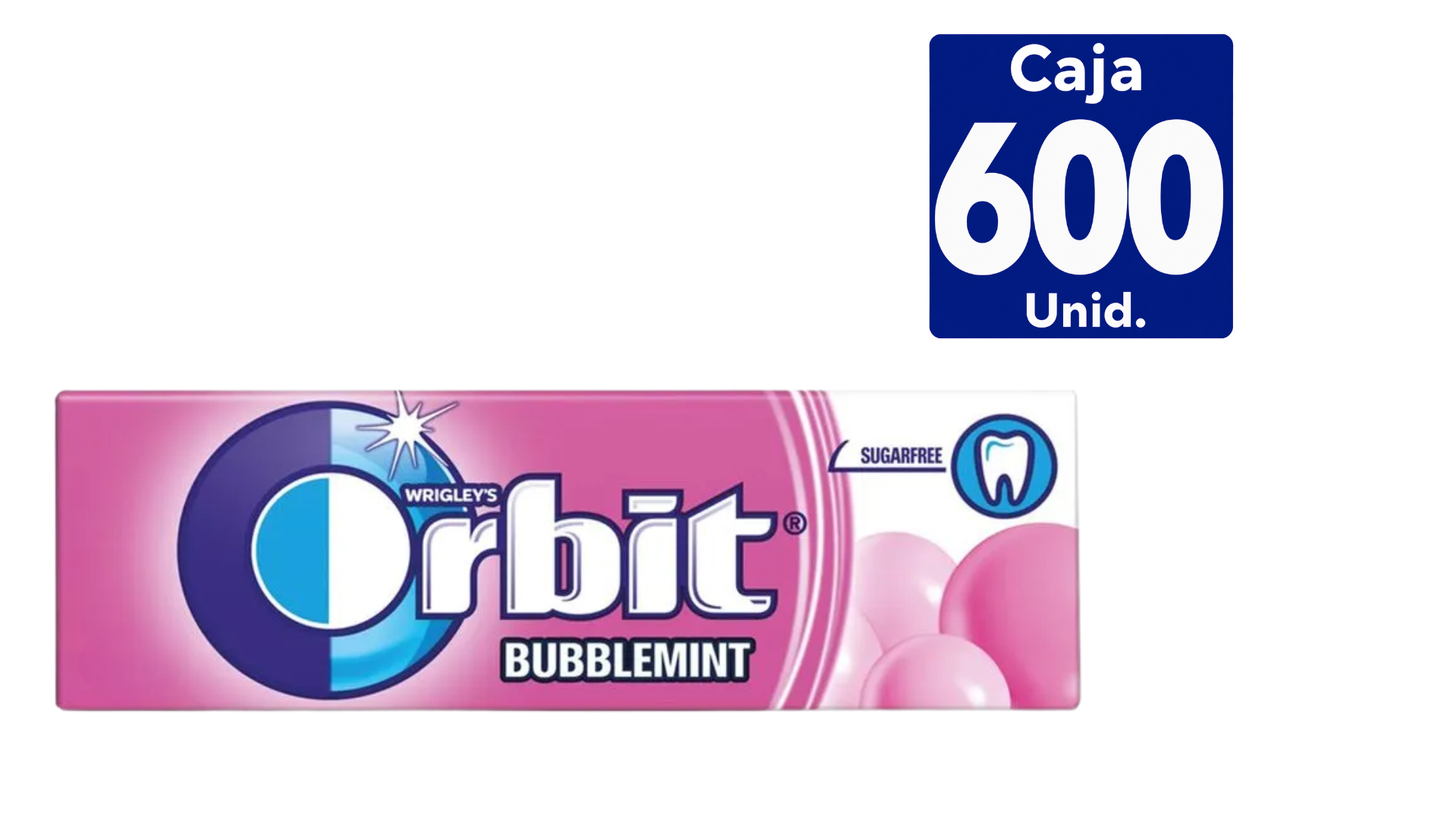 ORBIT BUBBLEMINT 15 UNI.