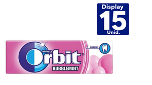 ORBIT BUBBLEMINT 15 UNI.