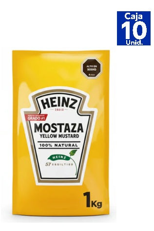 MOSTAZA HEINZ 1 KG