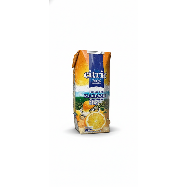 CITRIC NARANJA 250 ML TETRA X 18 U
