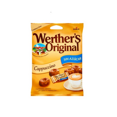 WERTHER`S CAPPUCCINO SUGAR FREE  90GR