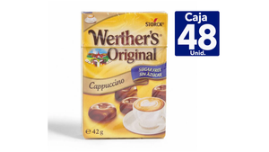 WERTHER`S CAPPUCCINO SUGAR FREE  42GRS
