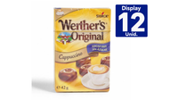 WERTHER`S CAPPUCCINO SUGAR FREE  42GRS