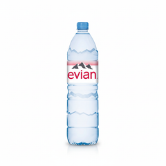 EVIAN 1,5 LTS.L 1X6X1500 ML PET