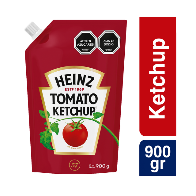 H.TOMATO KETCHUP DPACK 12 X 900 GRS