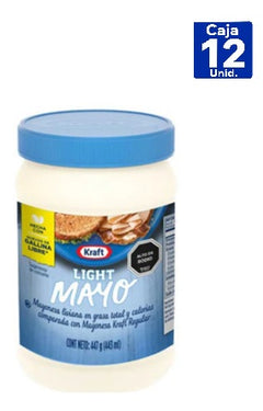 MAYONESA LIGHT KRAFT 447 GR