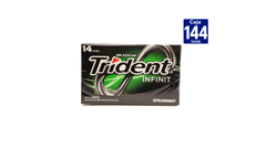 GOMA DE MASCAR TRIDENT INFINITI SPEARMINT 26,6 GR