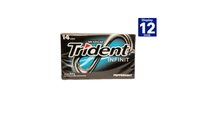 GOMA DE MASCAR TRIDENT INFINITI PEPPERMINT 26,6 GR