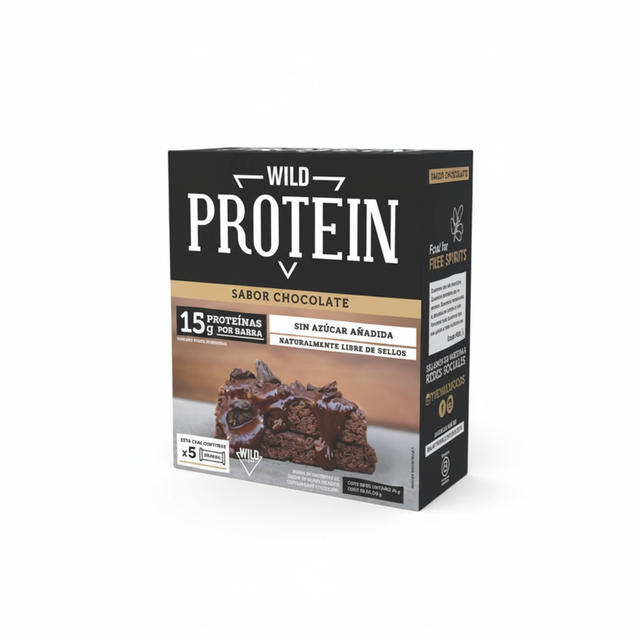 WILD PROTEIN CHOCOLATE 5 UNS