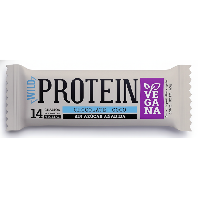 WILD PROTEIN VEGANA CHOCOLATE COCO 16 UN
