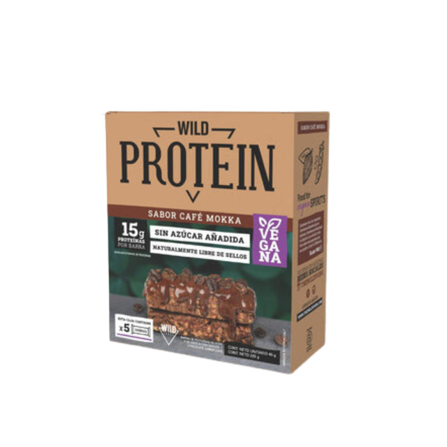 WILD PROTEIN VEGAN MOKKA 5 UNS